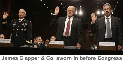 Clapper-sworn-in