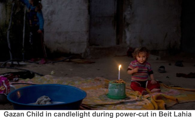 Gaza-Child-candlelight