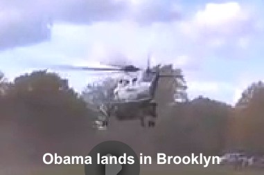 Obama-Lands-Brooklyn