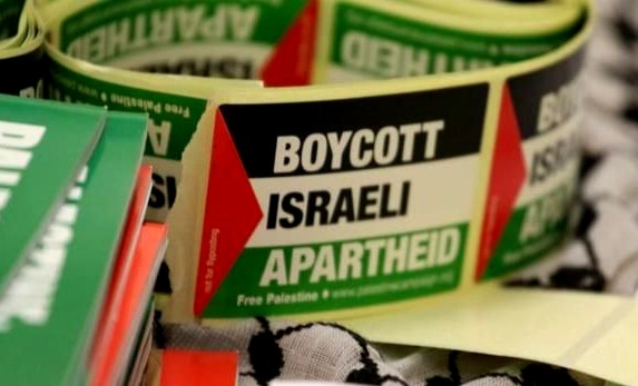 Boycott-stickers